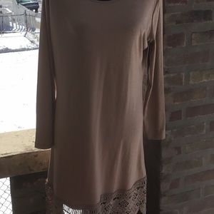 MIYAN Tan brown dress XL